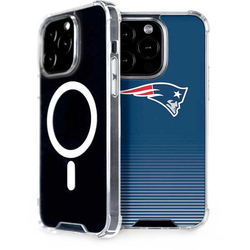 NFL New England Patriots Breakaway iPhone 15 Pro MagSafe Case